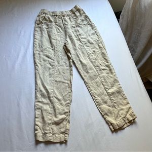 MATE the Label Cream Straight Leg Pants